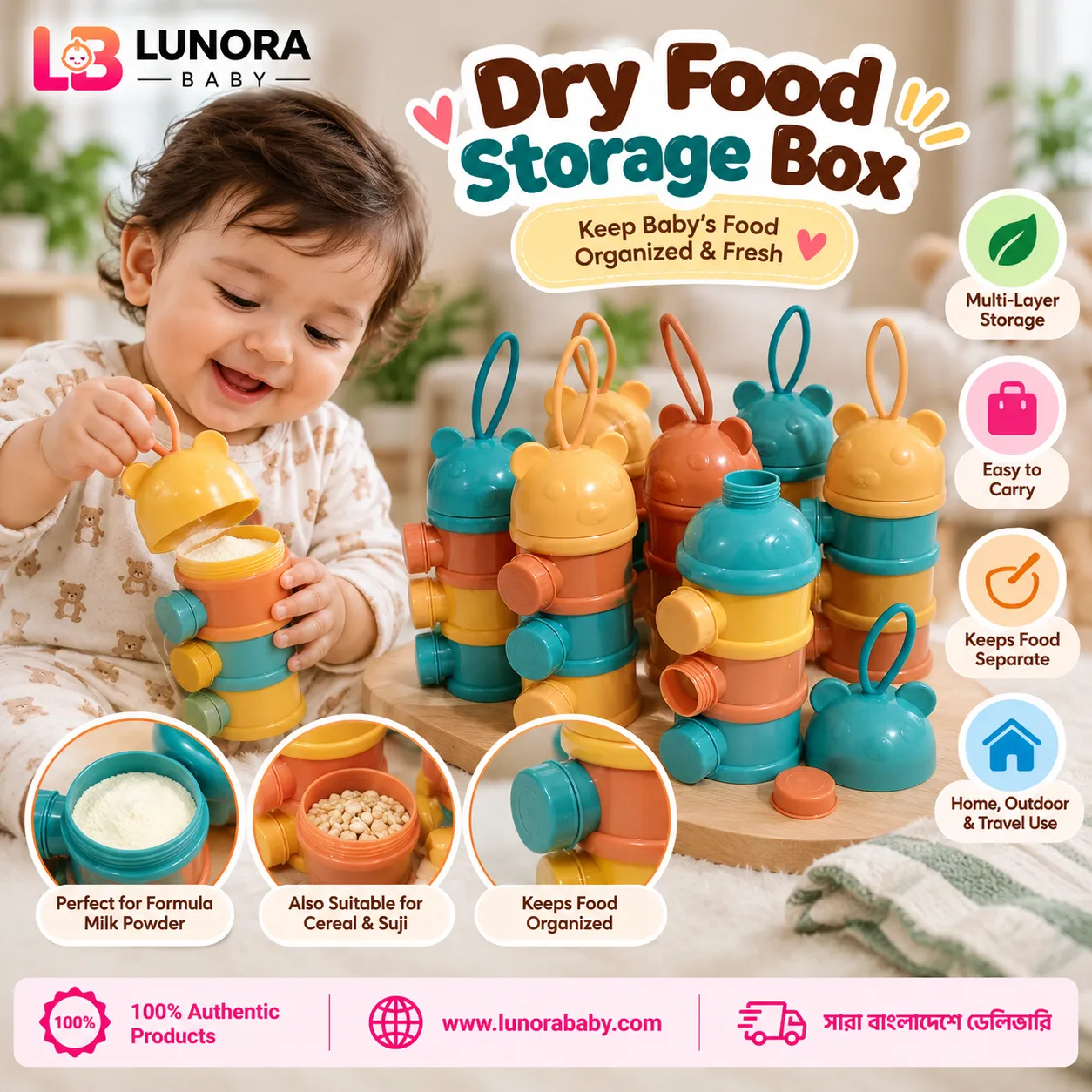Dry Food Storage Box