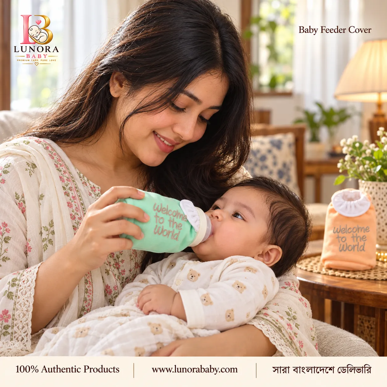 Baby Feeder Cover – Without Animal Design