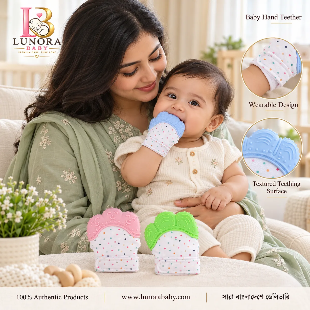 Baby Hand Teether